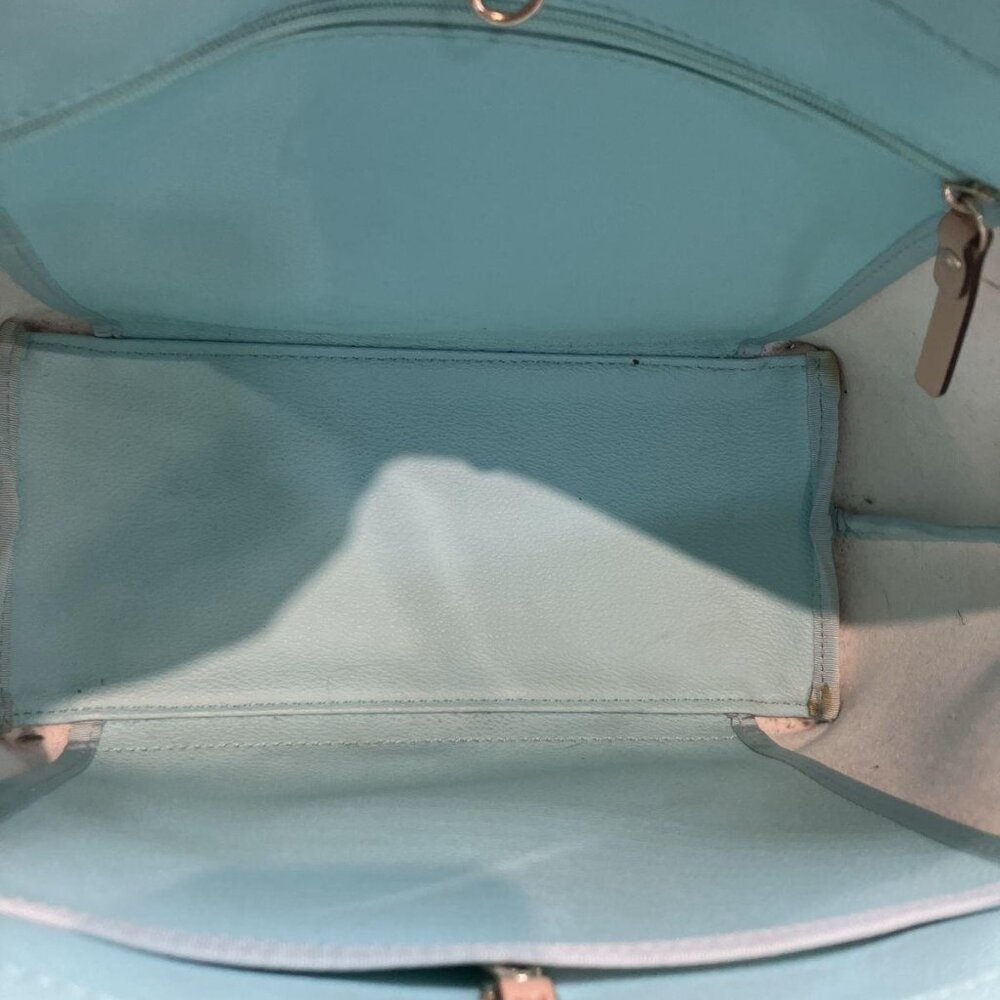 Kate Spade Hawthorne Lane Grace Blue / Cement Julie Stripe Ryan Tote Bag - Picture 5 of 8